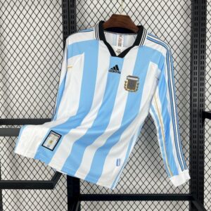Camiseta Retro Argentina 1998 Long