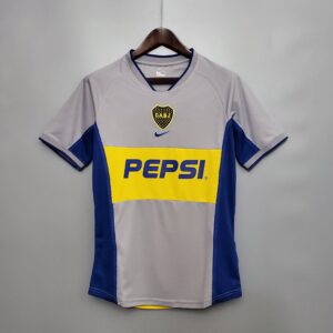 Camiseta Retro Boca Juniors 2002 tercera