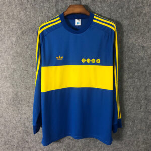 Camiseta Retro Boca 1981 manga larga