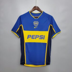 Camiseta Retro Boca juniors 2002