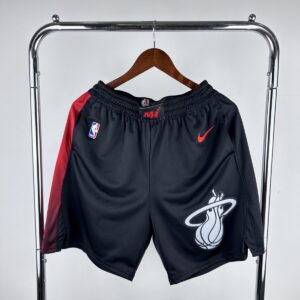 NBA Short Miami Heat negro