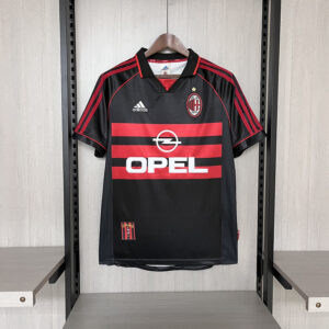 Camiseta Retro Milan alternativa 1998