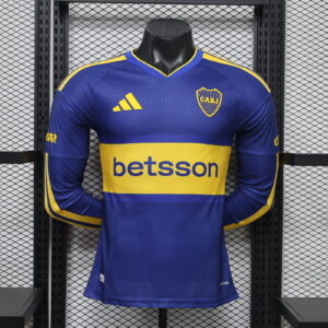 Camiseta Boca Juniors titular 2026/27 versión jugador manga larga